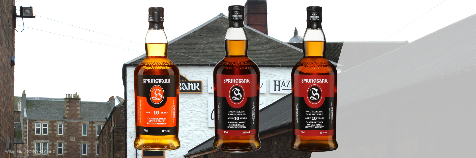 La Bataille Royale XV : Les Springbank 10 ans classique, Amontillado et Palo Cortado Cask Matured