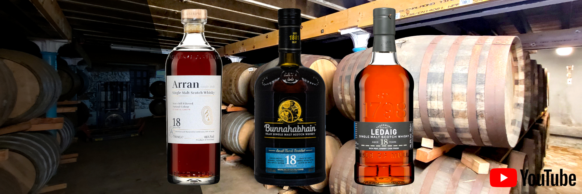 La Bataille Royale XIII : le Arran 18 ans, le Bunnahahbain 18 ans et le Ledaig 18 ans (Deuxième partie)