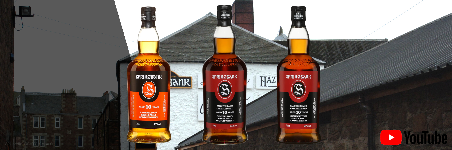 La Bataille Royale XV : Les Springbank 10 ans classique, Amontillado et Palo Cortado Cask Matured